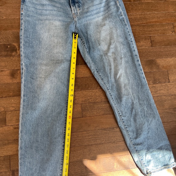 Size 12 long Old Navy OG straight jeans - Picture 5 of 5